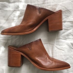 Brown Frye Flynn Mule